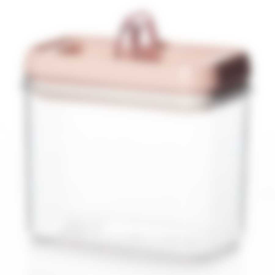 Контейнер для продуктов "Herevin", 1,2 л (розовый)