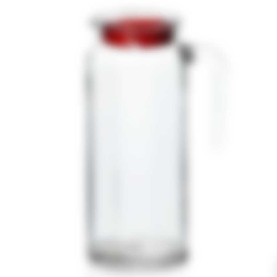 Кувшин с красной крышкой 1000 мл kosem