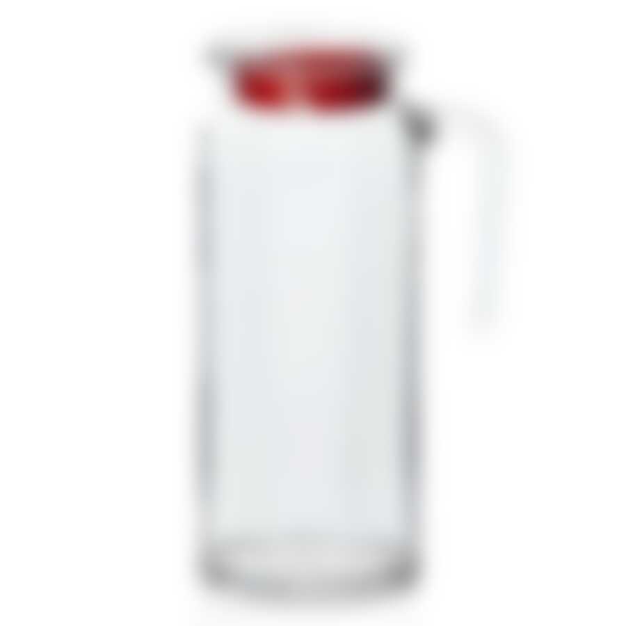 Кувшин с красной крышкой 1000 мл kosem