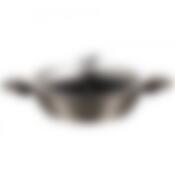 Сковорода Berlinger Haus Carbon Metallic с крышкой, D=28 см