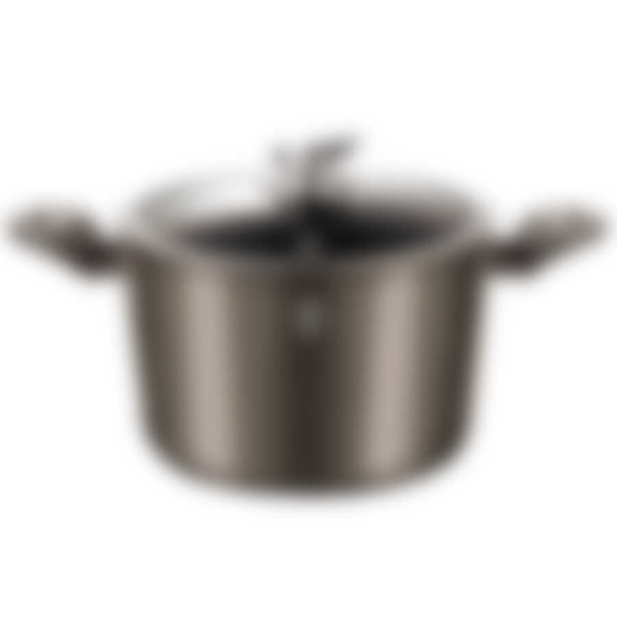 Кастрюля Berlinger Haus Carbon Metallic с крышкой, 7.3 л
