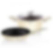 ВН-1286 Cream Metallic Touch Line Набор посуды 3пр