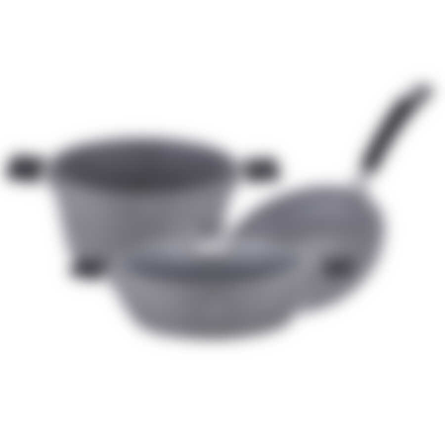 BH-1184 Grey Stone Touch Line Набор посуды 4пр