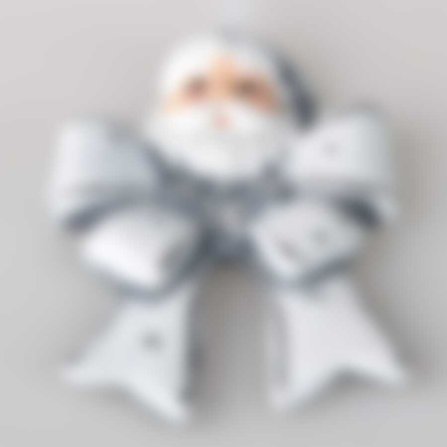 Украшение новогоднее подвесное House & Holder "Дед Мороз", высота 9,5 см