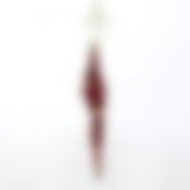 Подвеска House & Holder Сосулька 22 х 4 см (красная)