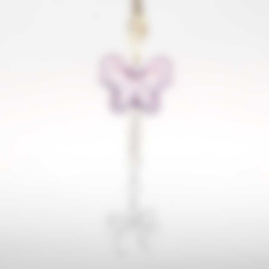 Подвеска House & Holder Бабочка со снежинкой 20 х 6 см