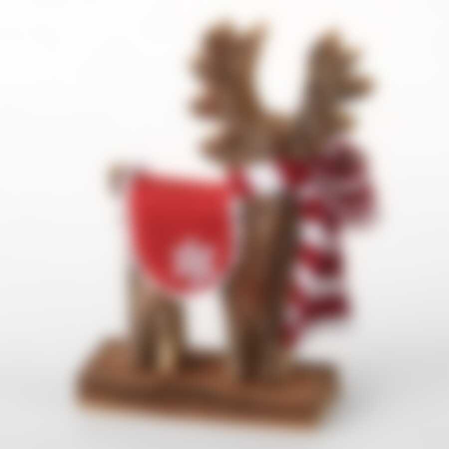 Фигурка декоративная House & Holder "Олень", высота 14 см