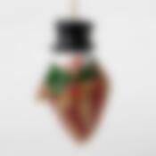 Украшение новогоднее подвесное House & Holder "Снеговик", Н=10,5 см