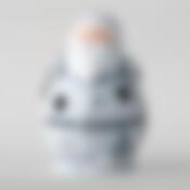 Подсвечник Дед Мороз 7,8*7,8*11,5 см