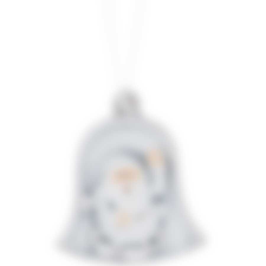 Украшение новогоднее подвесное House & Holder "Дед Мороз", 7 х 0,5 х 8 см