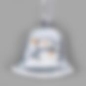 Украшение новогоднее подвесное House & Holder "Снеговик", 7 х 0,5 х 8 см