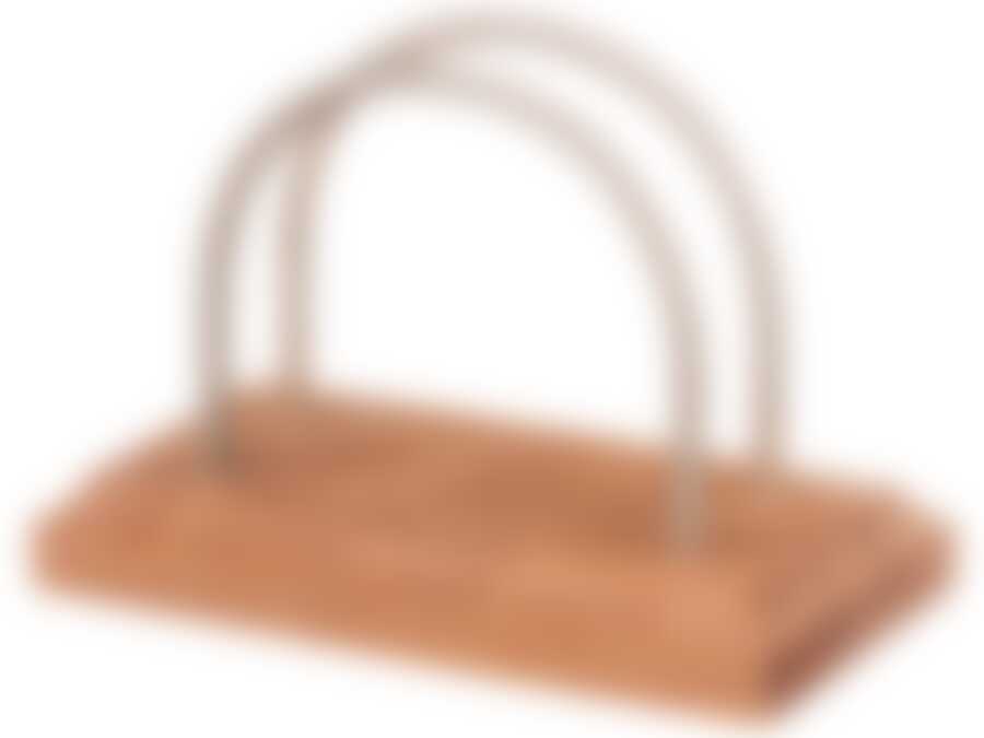 САЛФЕТНИЦА ДЕРЕВЯННАЯ 13*7*9 СМ.БУК 