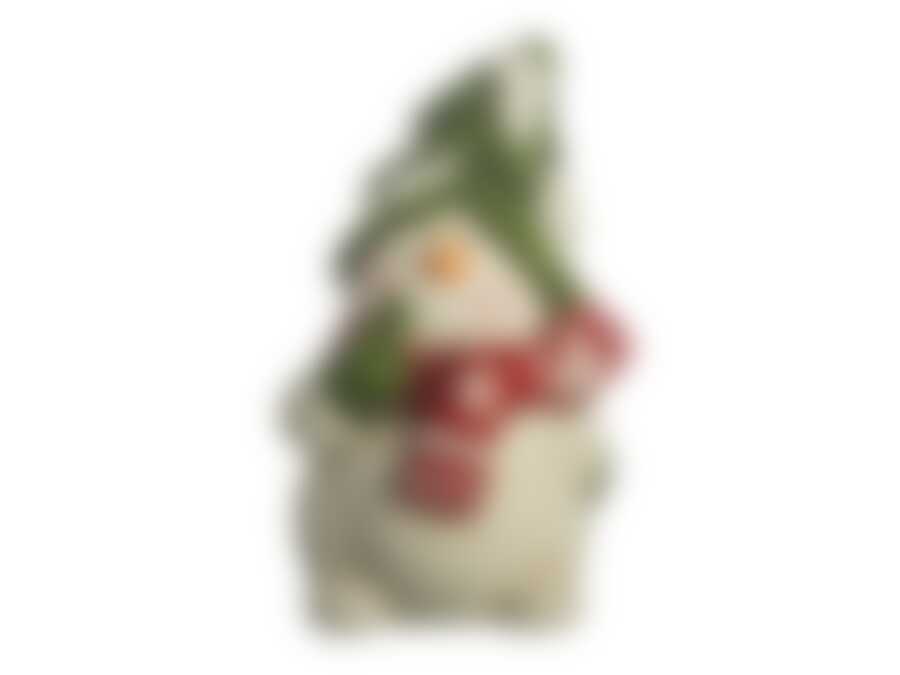 ФИГУРКА "СНЕГОВИК" ВЫСОТА=13 СМ. 