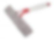 ЩЕТКА 2-ХСТОРОННЯЯ ДЛЯ МЫТЬЯ ОКОН С ПУЛЬВЕРИЗАТОРОМ,  РЕЗИНКОЙ 26 СМ И МИКРОФИБРОЙ 28 СМ. (КОР=48ШТ.