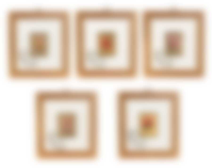 Панно "ЦВЕТЫ" 3*4/11*12 см, 5 видов в ассортименте