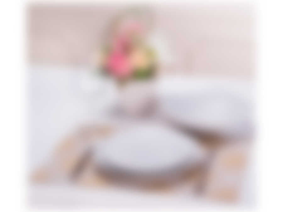 ПЛЕЙСМЕТ "БАРОККО" 33*48СМ ЦВЕТ: БЕЖ/ЗОЛОТО/СЕРЕБРО, 100% ХЛОПОК