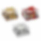 Набор свечей НОВОГОДНИЙ 9.5х9.5х5.5см