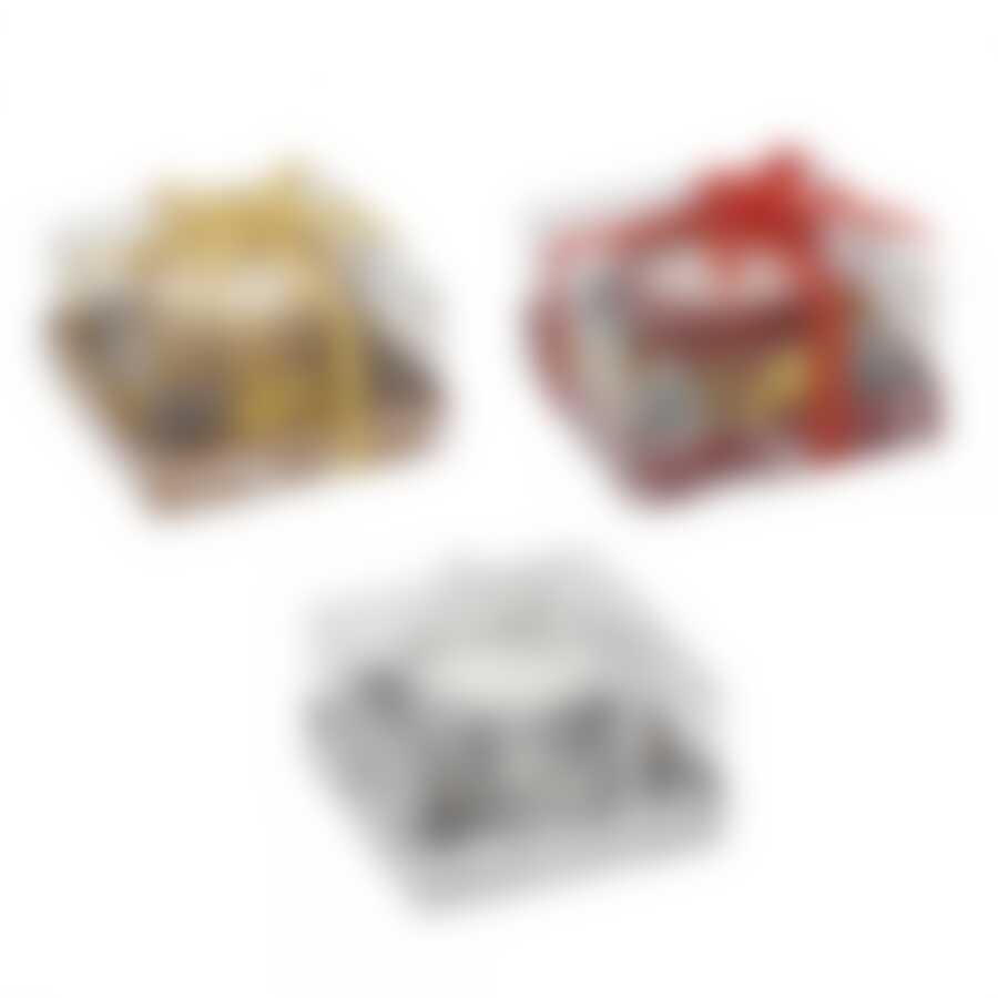 Набор свечей НОВОГОДНИЙ 9.5х9.5х5.5см