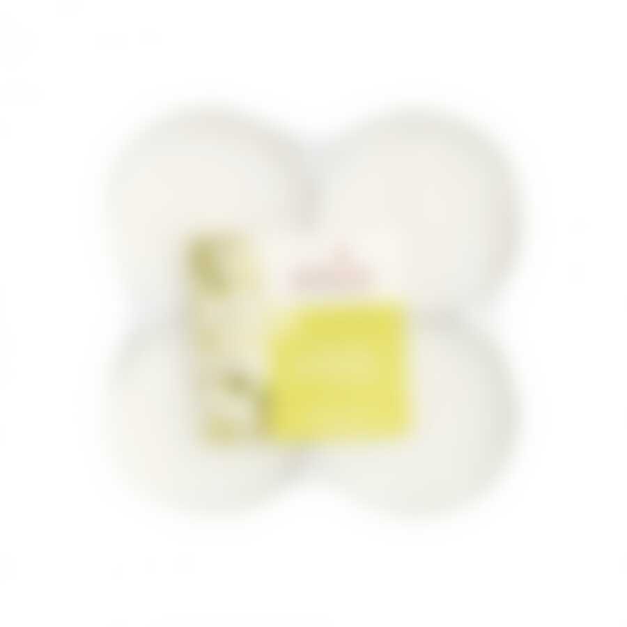 Свеча АРОМА МАКСИ ЧАЙНЫЕ 4шт Божественный жасмин (10ч)