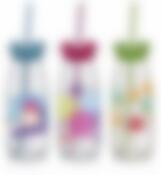 Бутылка для напитков с трубочкой Renga Фирфир, 500 мл (цвета в ассортименте)