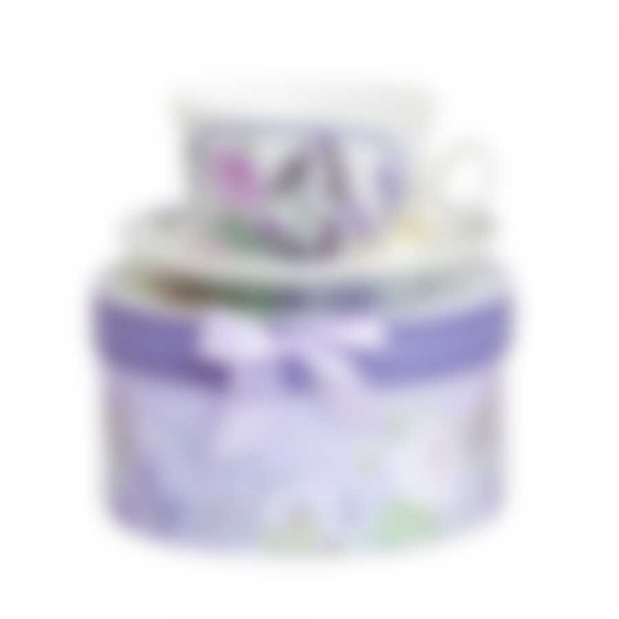 Чайная пара лаванда в подарочной упаковке 300мл