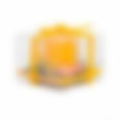 Свеча весна в ассортименте 8х8х6см