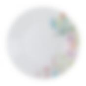 Тарелка закусочная (десертная) Luminarc Roze Pompon, D=19 см