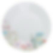 Тарелка столовая мелкая Luminarc Roze Pompon, D=25 см