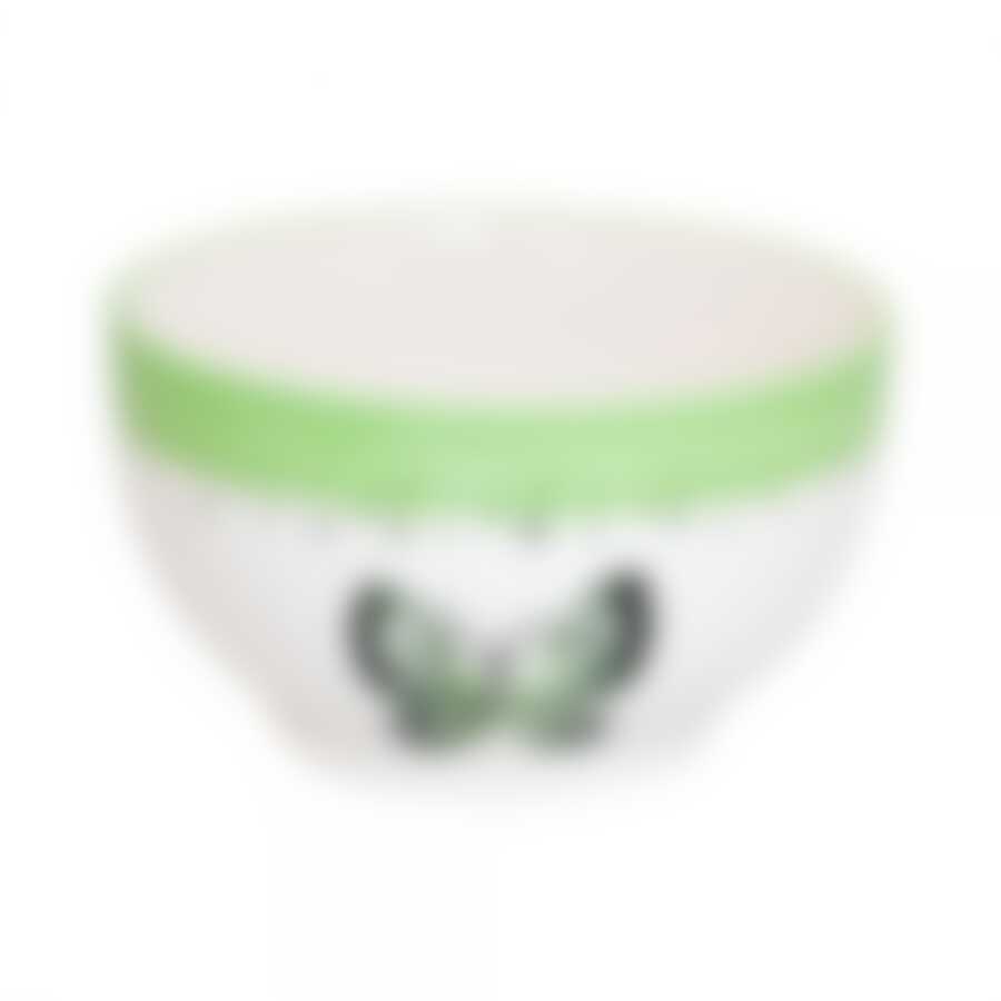 Салатник Fioretta Summer Joy Green, D=14 см