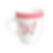 Кружка Fioretta Summer Joy Red, объем 370 мл