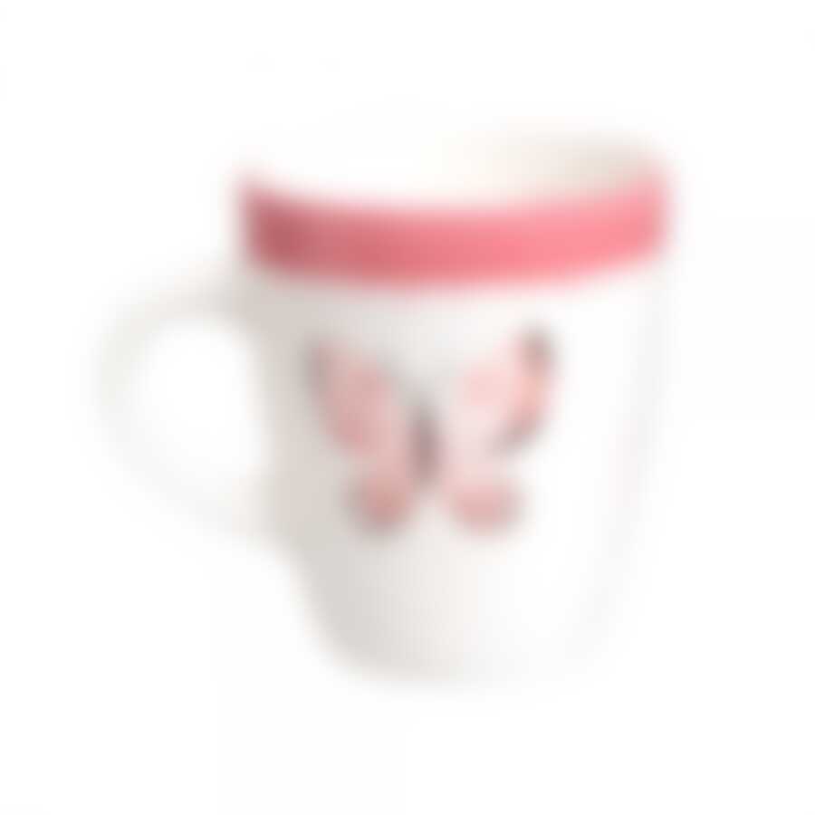 Кружка Fioretta Summer Joy Red, объем 370 мл