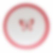 Тарелка столовая мелкая Fioretta Summer Joy Red, D=24 см