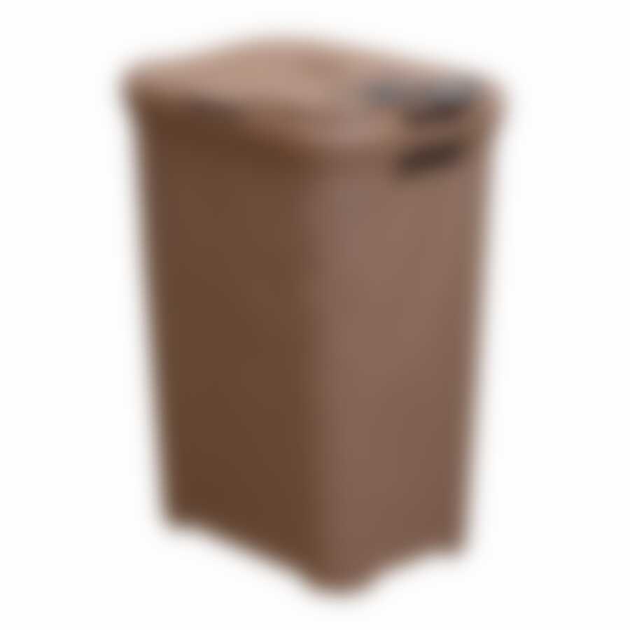 Корзина для белья rattan style 60л коричневая