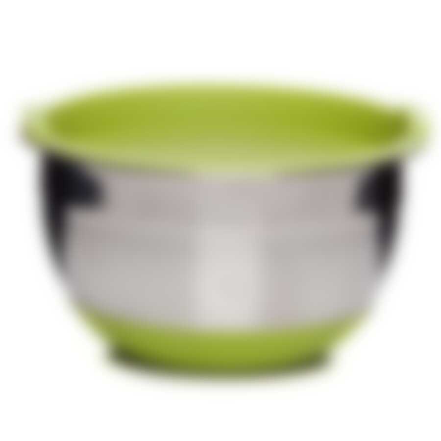 Миска стальная с крышкой MIX 16х9.5см 1.4л