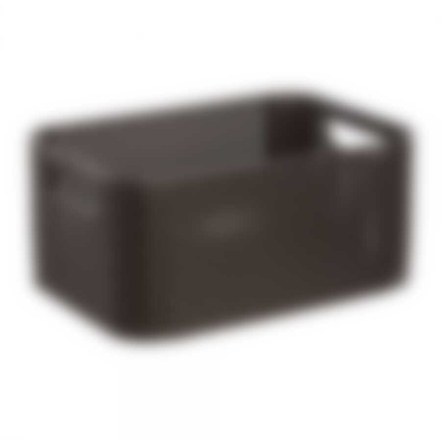 Корзинка универсальная Curver "Style", цвет: темно-коричневый