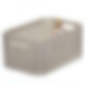 Корзина rattan style box s кремовая