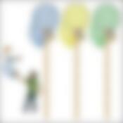 Сачок для бабочек Мультидом, 115 см (цвета в ассортименте)