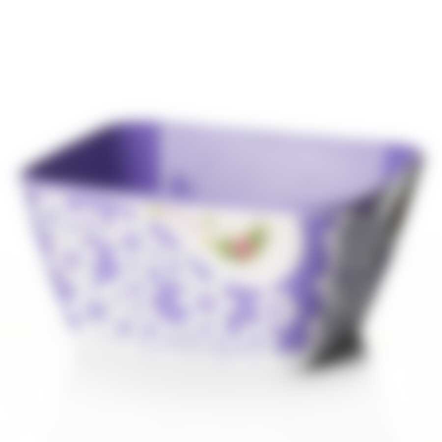 Салатник "Дольче Вита" 2л без кр.(фиол.-бел.)