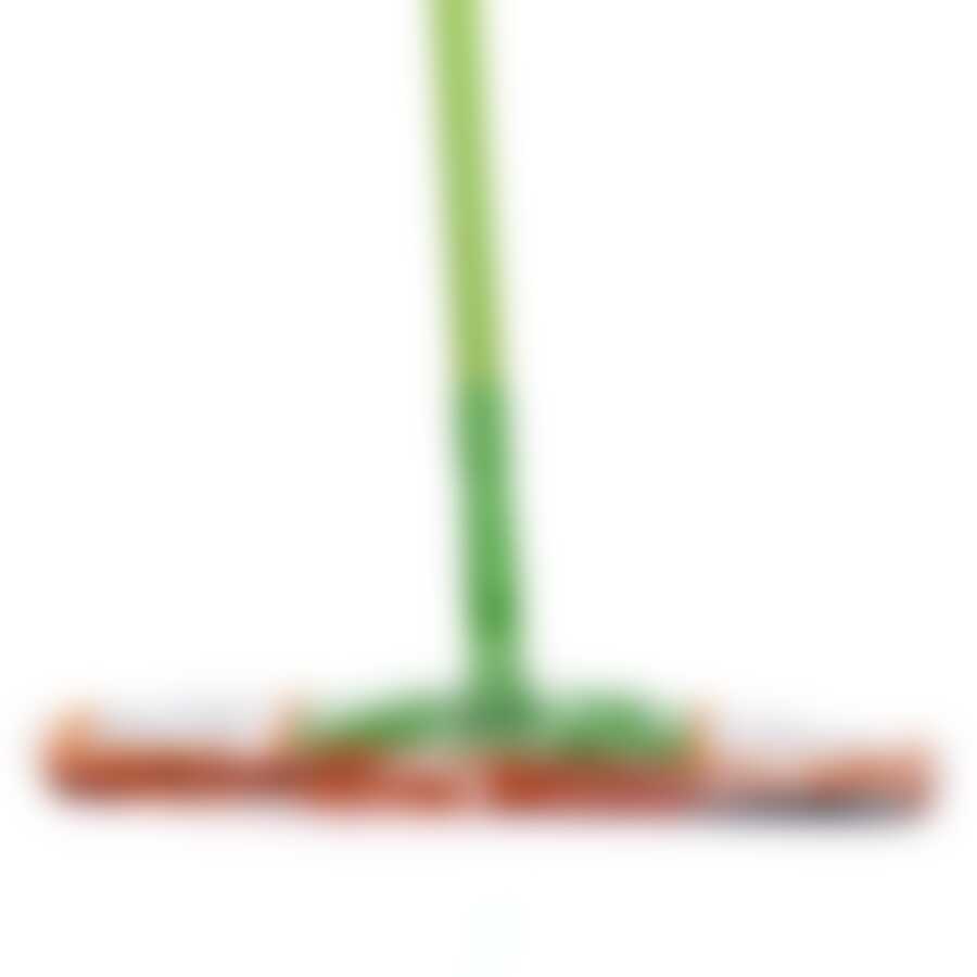 Швабра флеттер с телескоп.черенком, насадка с ворсом