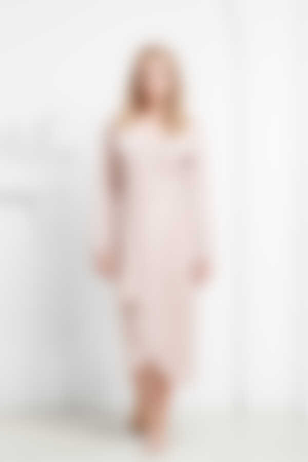 Халат женский Funny Bunny Elegant, велюр, бисквит L/XL (48/50)