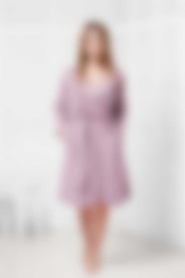 Халат женский Funny Bunny Casual, милано, лаванда L/XL (48/50)