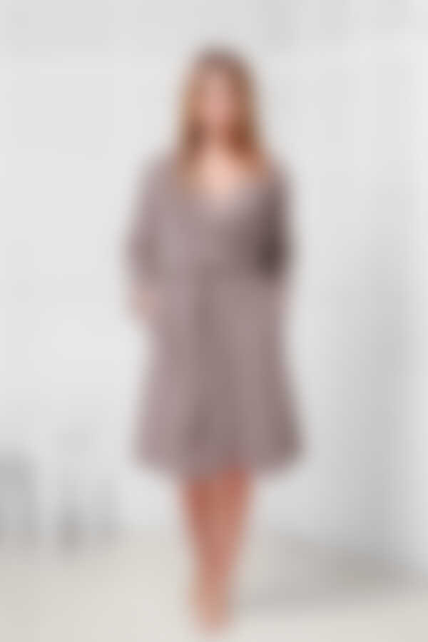 Халат женский Funny Bunny Casual, милано, кварц S/M (44/46)