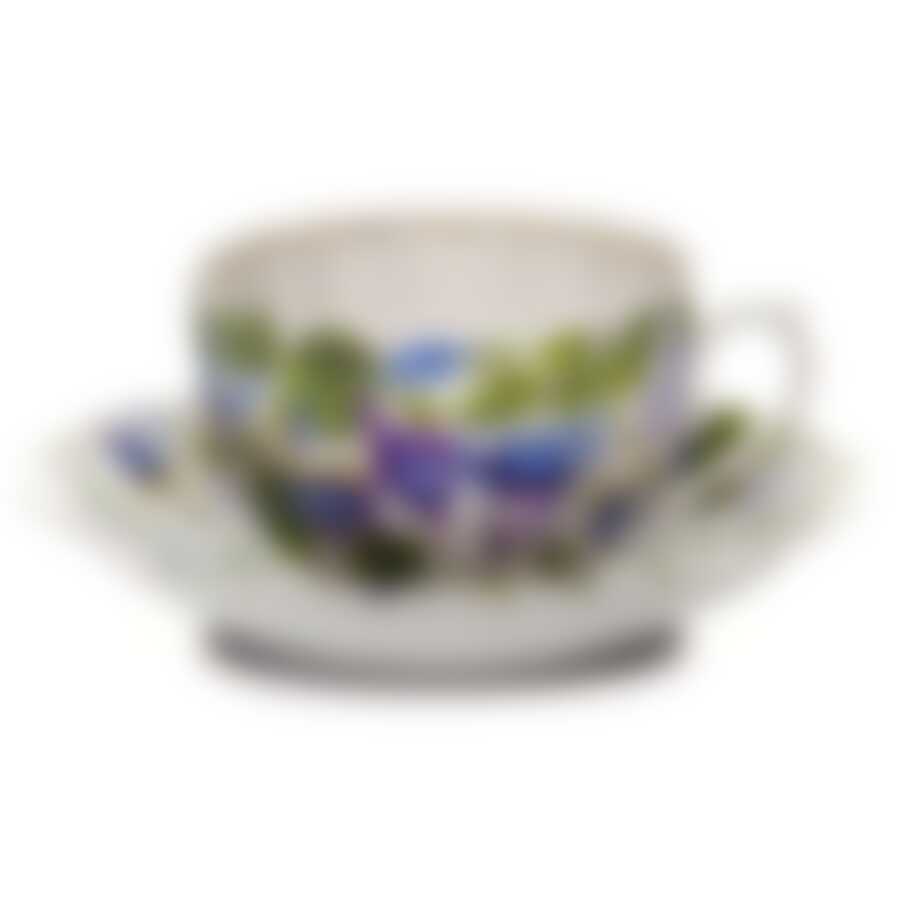 Чашка с блюдцем Фуксия 200 мл