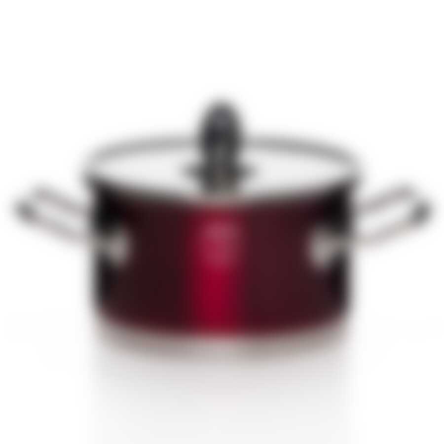 КАСТРЮЛЯ 16см, Metallic red Passion Collection