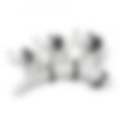 Фигурка "ТРИ СЛОНА НА БИВНЕ", длина 27 см, высота 13,5 см