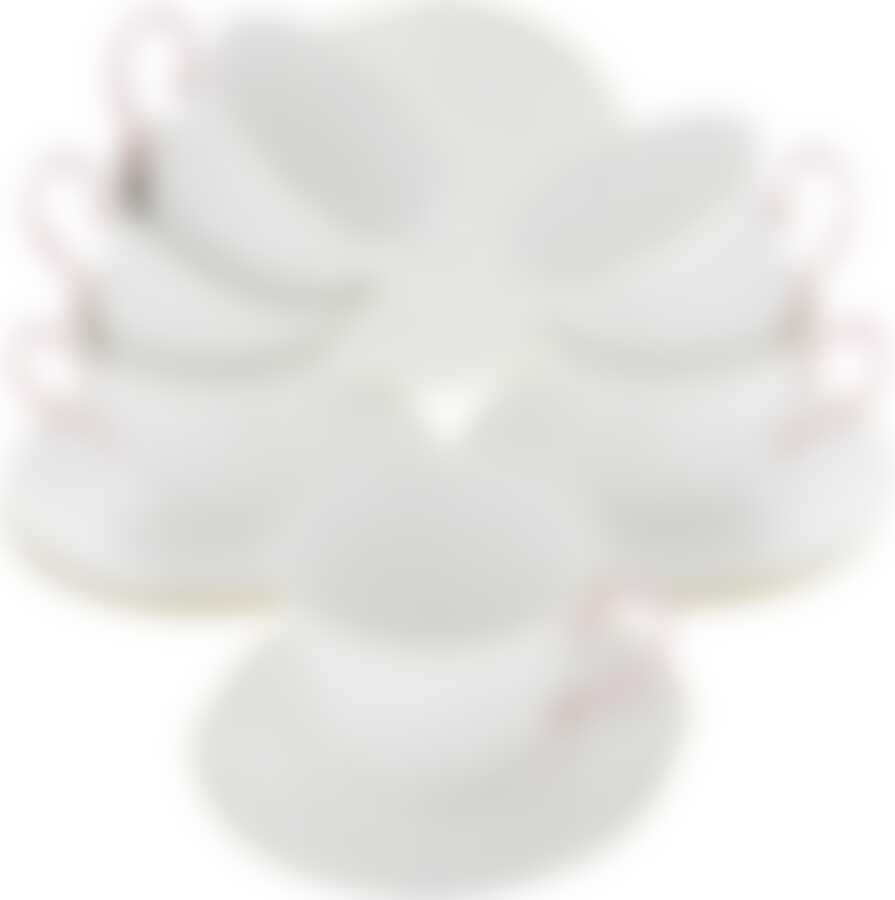 Чайный снабор на 6 персон Loraine Нежность, 220 мл