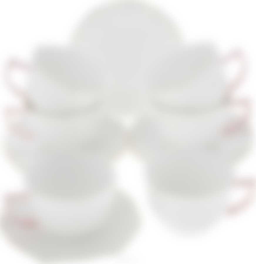 Чайный набор на 6 персон Loraine Нежность, 220 мл