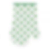 Прихватка-рукавица "Горошек" 17*27см (зелен.) NEW