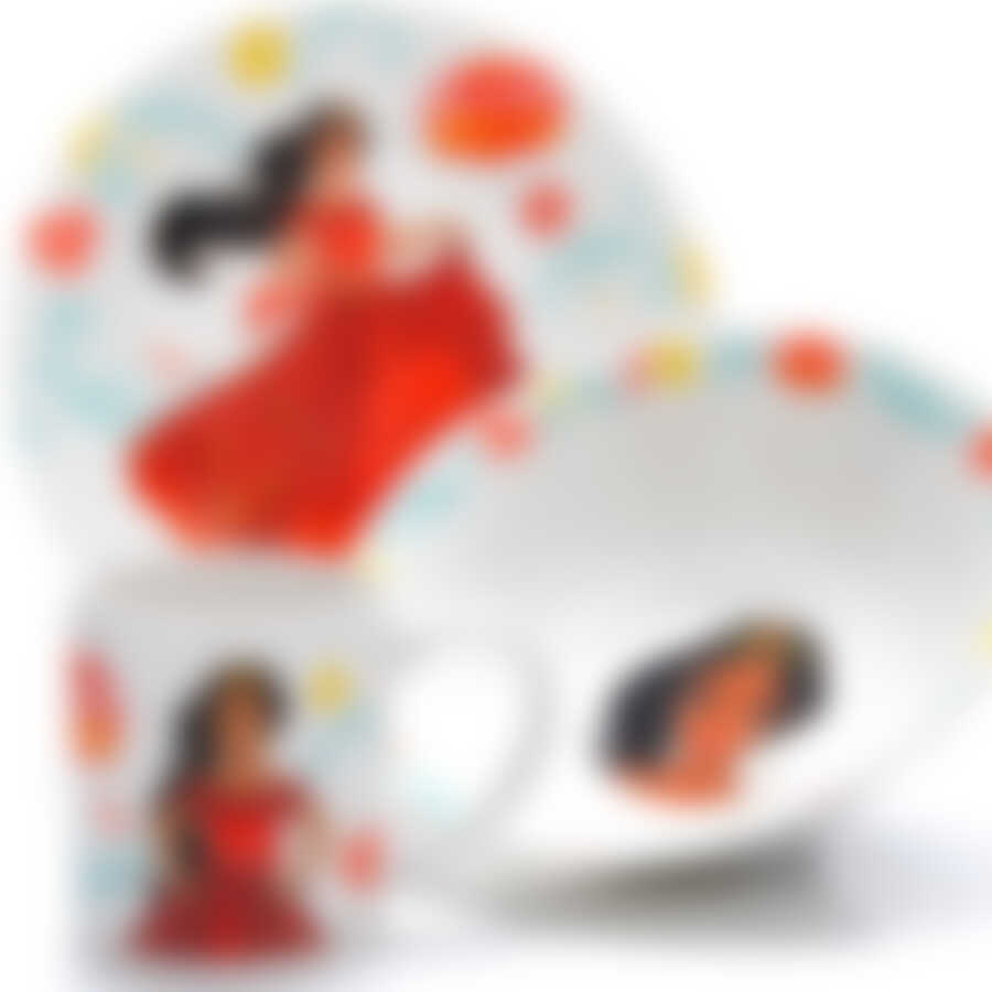 Набор детской посуды Loraine "Елена" Дисней, 3 предмета