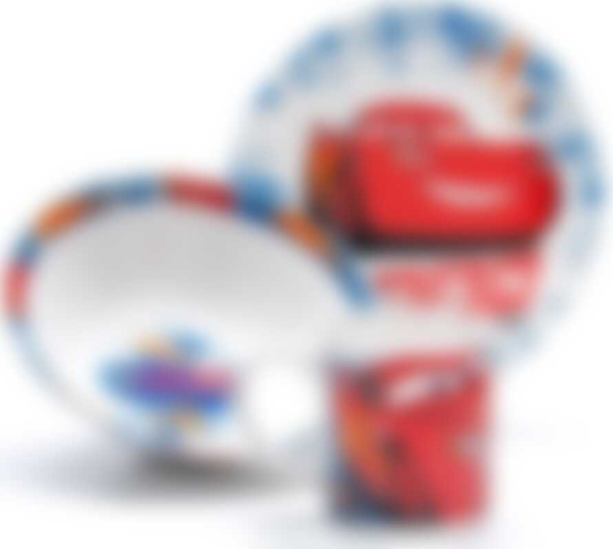 Набор детской посуды Loraine "Тачки" Дисней, 3 предмета